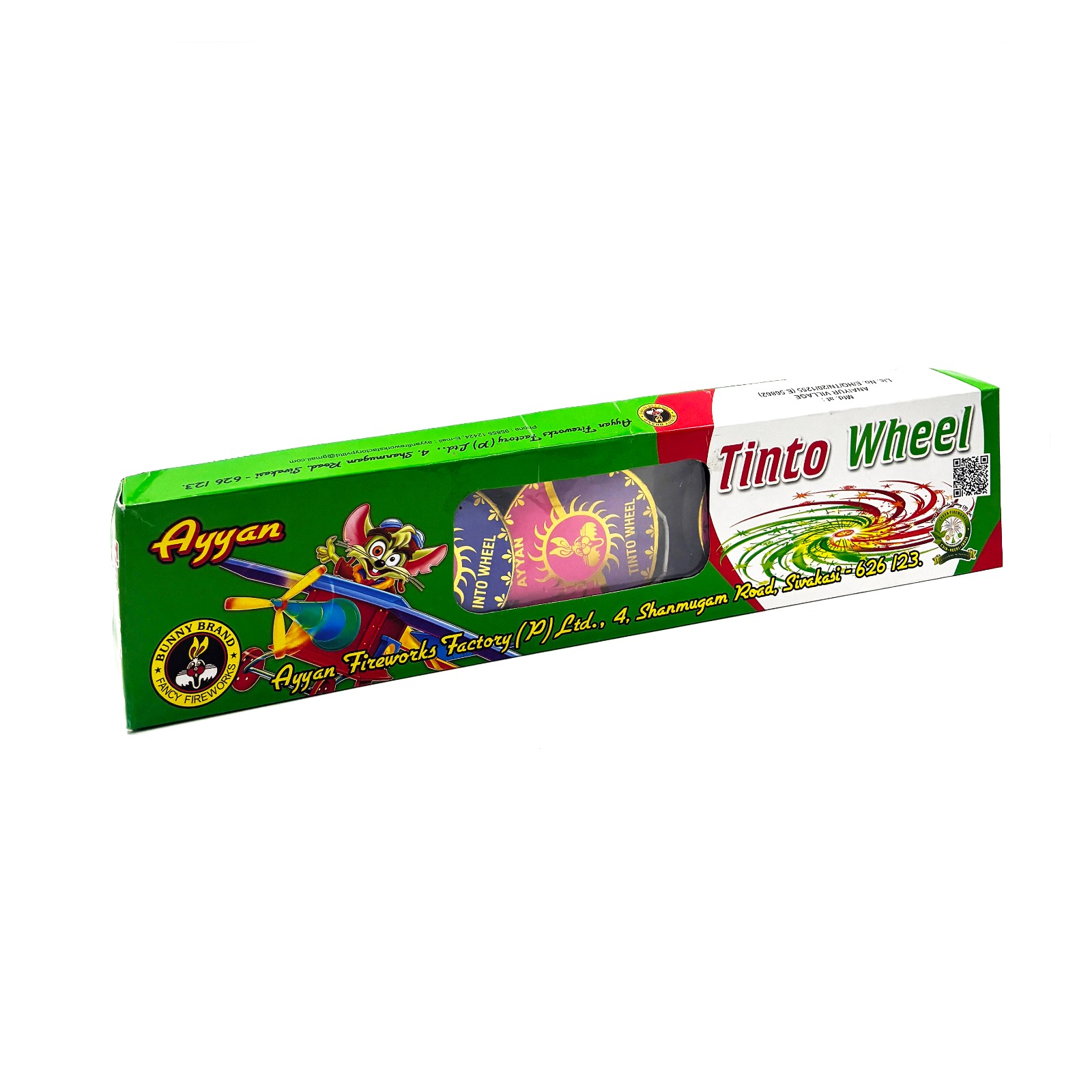 Tinto Wheel Red & Green (5 Pcs)
